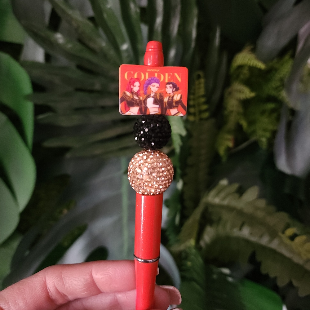 K-POP DEMON HUNTERS GOLDEN HUNTRIX GIRLS PEN